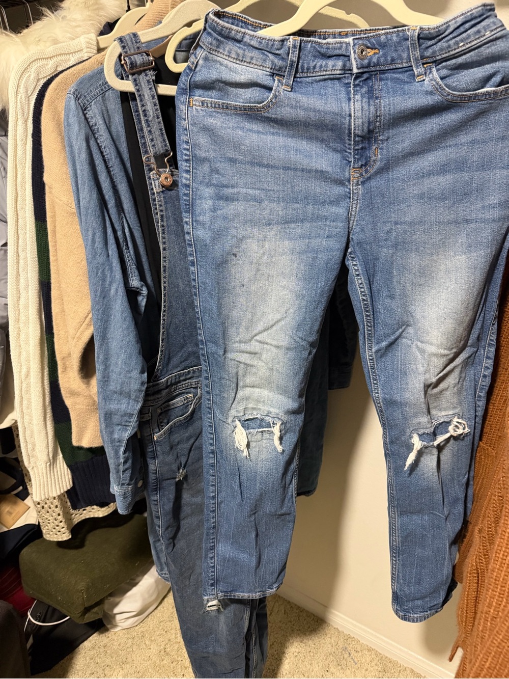 Abercrombie Kids Distressed Jeans (Like New)
